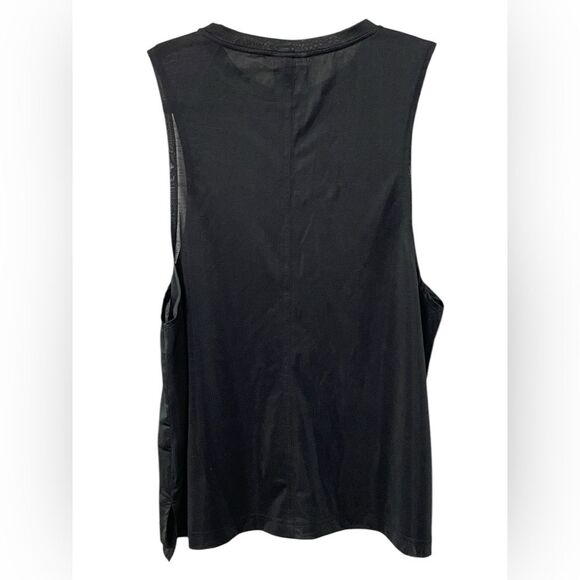 Varley Mariposa Tissue Jersey Tank Black Size SMALL - Picture 5 of 12